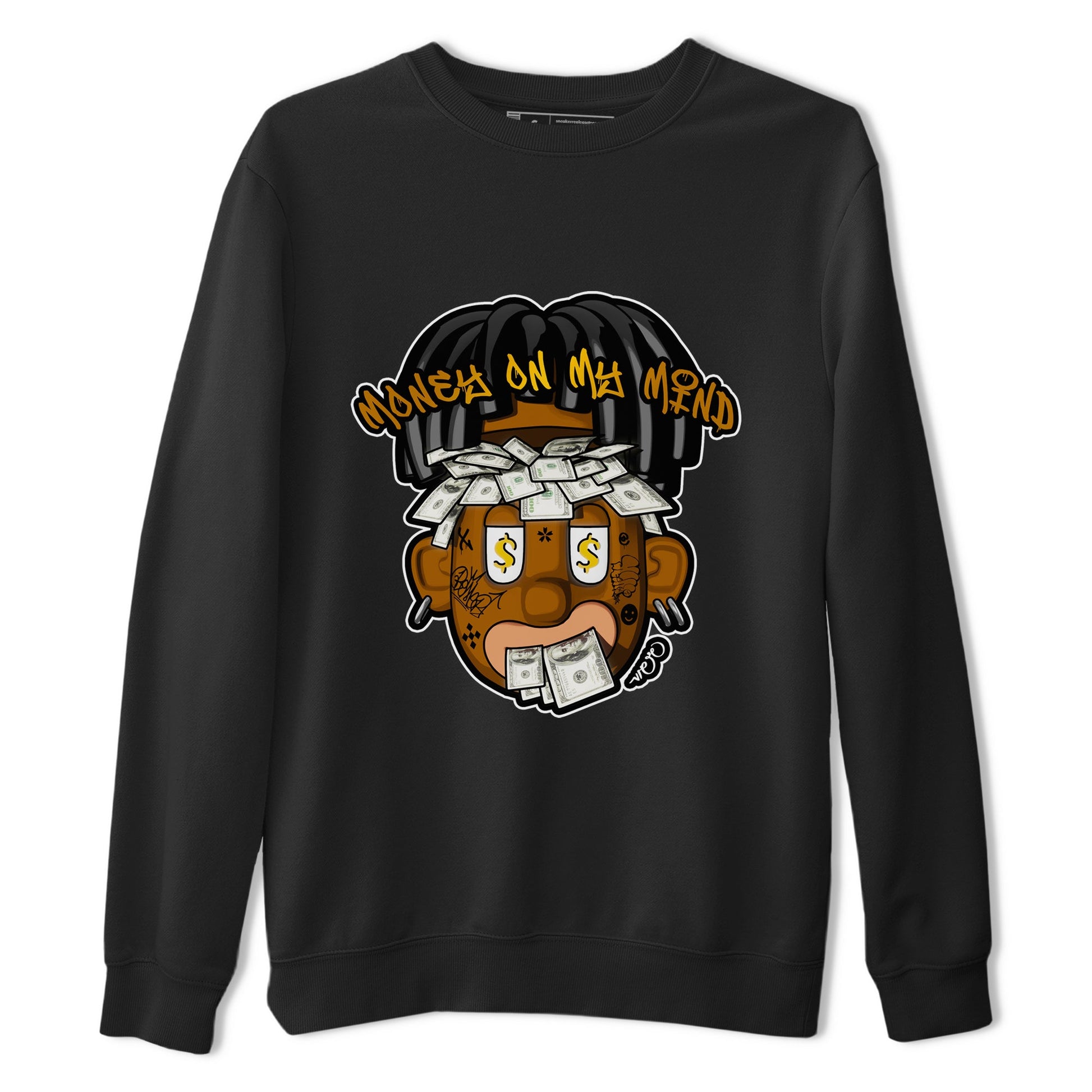 Air Jordan 11 Gratitude shirt to match jordans Money On My Mind sneaker tees AJ11 Gratitude SNRT Sneaker Release Tees Unisex Black 2 T-Shirt