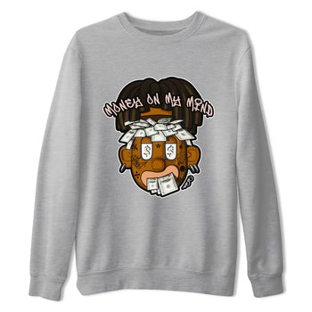 Air Jordan 11 Neapolitan shirt to match jordans Money On My Mind sneaker tees AJ11 Neapolitan SNRT Sneaker Release Tees Unisex Heather Grey 2 T-Shirt