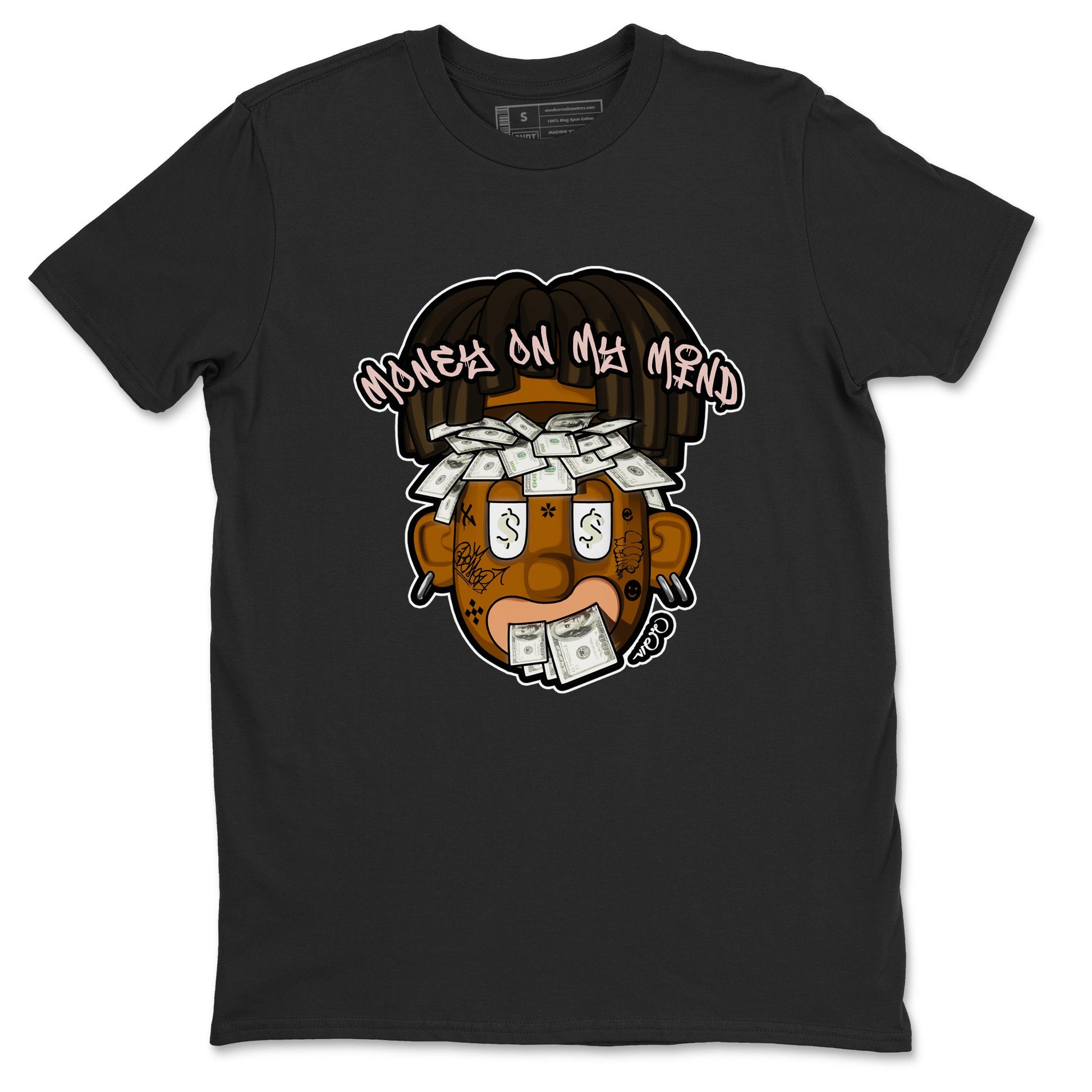 Air Jordan 11 Neapolitan shirt to match jordans Money On My Mind sneaker tees AJ11 Neapolitan SNRT Sneaker Release Tees Unisex Black 2 T-Shirt