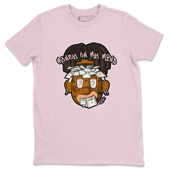 Air Jordan 11 Neapolitan shirt to match jordans Money On My Mind sneaker tees AJ11 Neapolitan SNRT Sneaker Release Tees Unisex Pink 2 T-Shirt