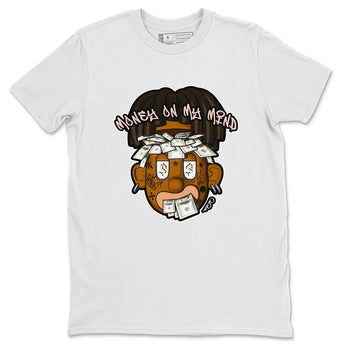 Air Jordan 11 Neapolitan shirt to match jordans Money On My Mind sneaker tees AJ11 Neapolitan SNRT Sneaker Release Tees Unisex White 2 T-Shirt