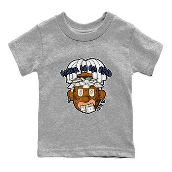 Air Jordan 5 A Ma Maniere x Photon Dust shirt to match jordans Money On My Mind sneaker tees Jordan 5 A Ma Maniere "Dawn" SNRT Sneaker Release Tees Baby Toddler Heather Grey 2 T-Shirt