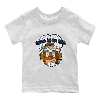 Air Jordan 5 A Ma Maniere x Photon Dust shirt to match jordans Money On My Mind sneaker tees Jordan 5 A Ma Maniere "Dawn" SNRT Sneaker Release Tees Baby Toddler White 2 T-Shirt