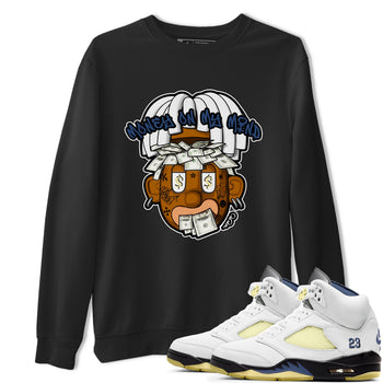 Air Jordan 5 A Ma Maniere x Photon Dust shirt to match jordans Money On My Mind sneaker tees Jordan 5 A Ma Maniere "Dawn" SNRT Sneaker Release Tees Unisex Black 1 T-Shirt