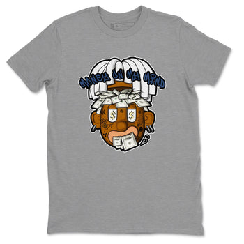 Air Jordan 5 A Ma Maniere x Photon Dust shirt to match jordans Money On My Mind sneaker tees Jordan 5 A Ma Maniere "Dawn" SNRT Sneaker Release Tees Unisex Heather Grey 2 T-Shirt