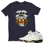 Air Jordan 5 A Ma Maniere x Photon Dust shirt to match jordans Money On My Mind sneaker tees Jordan 5 A Ma Maniere "Dawn" SNRT Sneaker Release Tees Unisex Navy 1 T-Shirt