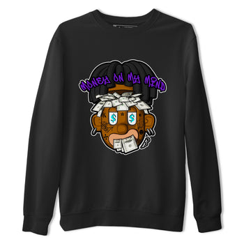 Air Jordan 6 Aqua shirt to match jordans Money On My Mind sneaker tees AJ6 Aqua SNRT Sneaker Release Tees Unisex Black 2 T-Shirt