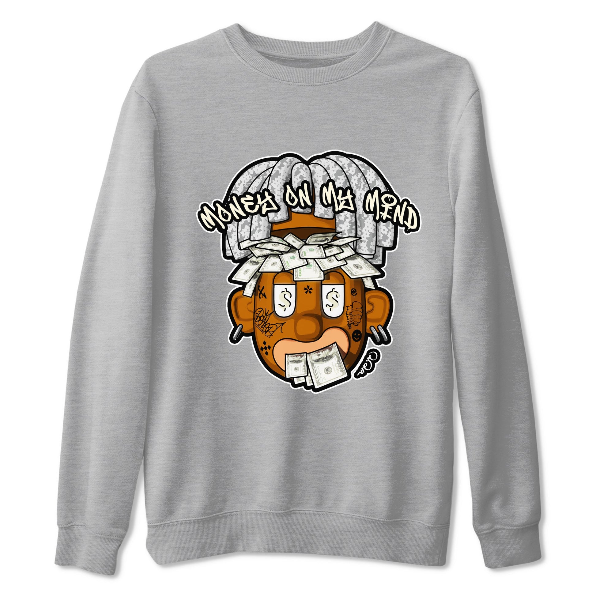 Yeezy 350 Static shirt to match jordans Money On My Mind sneaker tees Adidas Yeezy 350 Static SNRT Sneaker Release Tees Unisex Heather Grey 2 T-Shirt
