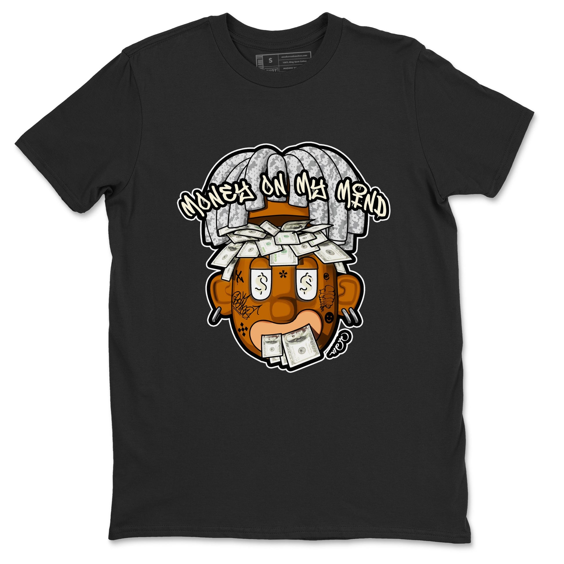 Yeezy 350 Static shirt to match jordans Money On My Mind sneaker tees Adidas Yeezy 350 Static SNRT Sneaker Release Tees Unisex Black 2 T-Shirt
