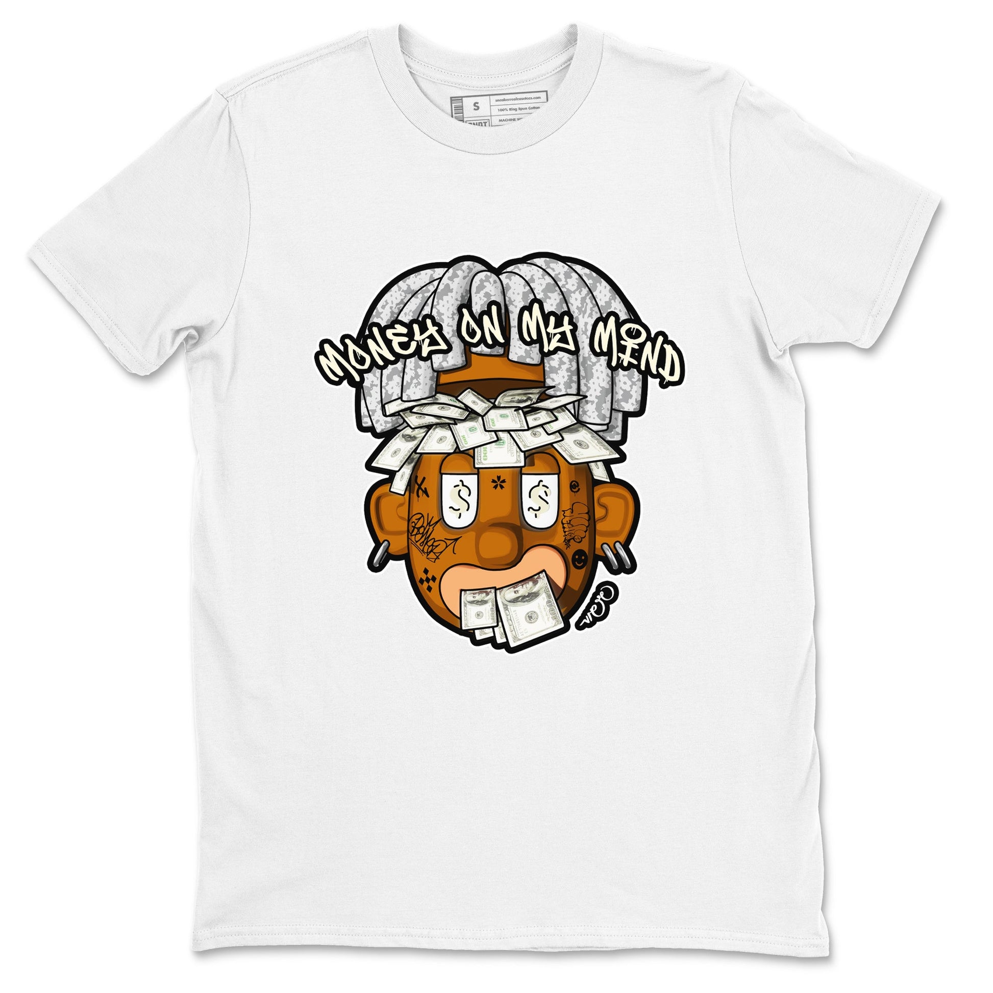 Yeezy 350 Static shirt to match jordans Money On My Mind sneaker tees Adidas Yeezy 350 Static SNRT Sneaker Release Tees Unisex White 2 T-Shirt