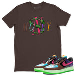 Air Force 1 Undefeated Fauna Brown Sneaker Match Tees Money Snake Sneaker Tees Air Force 1 Undefeated Fauna Brown Sneaker Release Tees Unisex Shirts