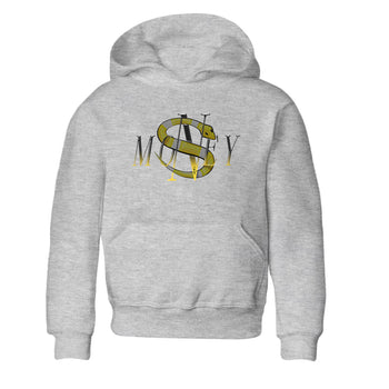1s Yellow Ochre shirt to match jordans Money Snake sneaker tees Air Jordan 1 Yellow Ochre SNRT sneaker release tees baby toddler Heather Grey 2 cotton Shirt