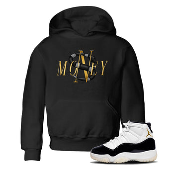 Air Jordan 11 Gratitude shirt to match jordans Money Snake sneaker tees AJ11 Gratitude SNRT Sneaker Release Tees Baby Toddler Black 1 T-Shirt