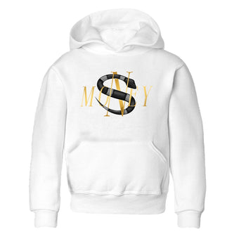 Air Jordan 11 Gratitude shirt to match jordans Money Snake sneaker tees AJ11 Gratitude SNRT Sneaker Release Tees Baby Toddler White 2 T-Shirt