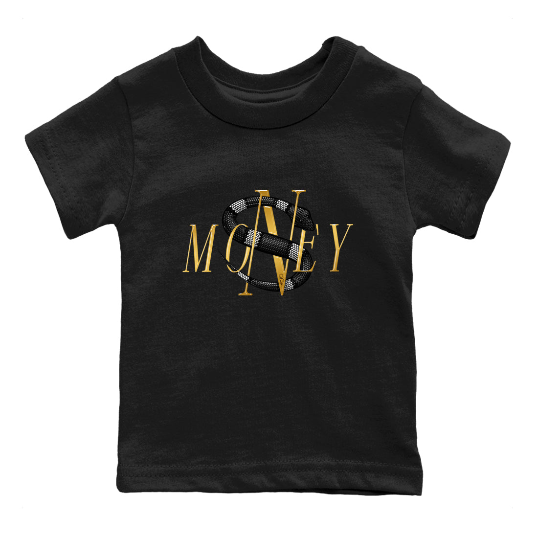 Air Jordan 11 Gratitude shirt to match jordans Money Snake sneaker tees AJ11 Gratitude SNRT Sneaker Release Tees Baby Toddler Black 2 T-Shirt