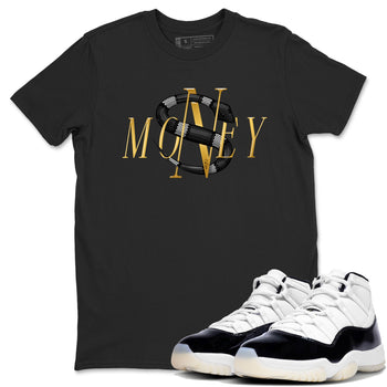 Air Jordan 11 Gratitude shirt to match jordans Money Snake sneaker tees AJ11 Gratitude SNRT Sneaker Release Tees Unisex Black 1 T-Shirt