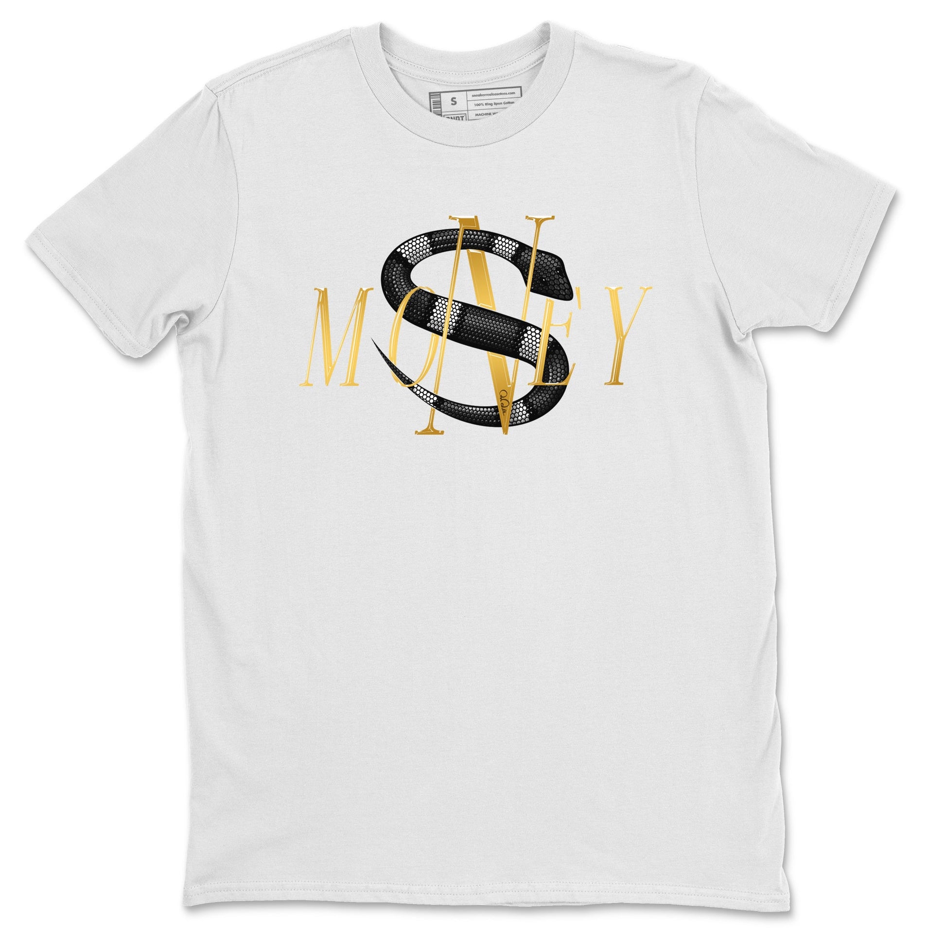 Air Jordan 11 Gratitude shirt to match jordans Money Snake sneaker tees AJ11 Gratitude SNRT Sneaker Release Tees Unisex White 2 T-Shirt