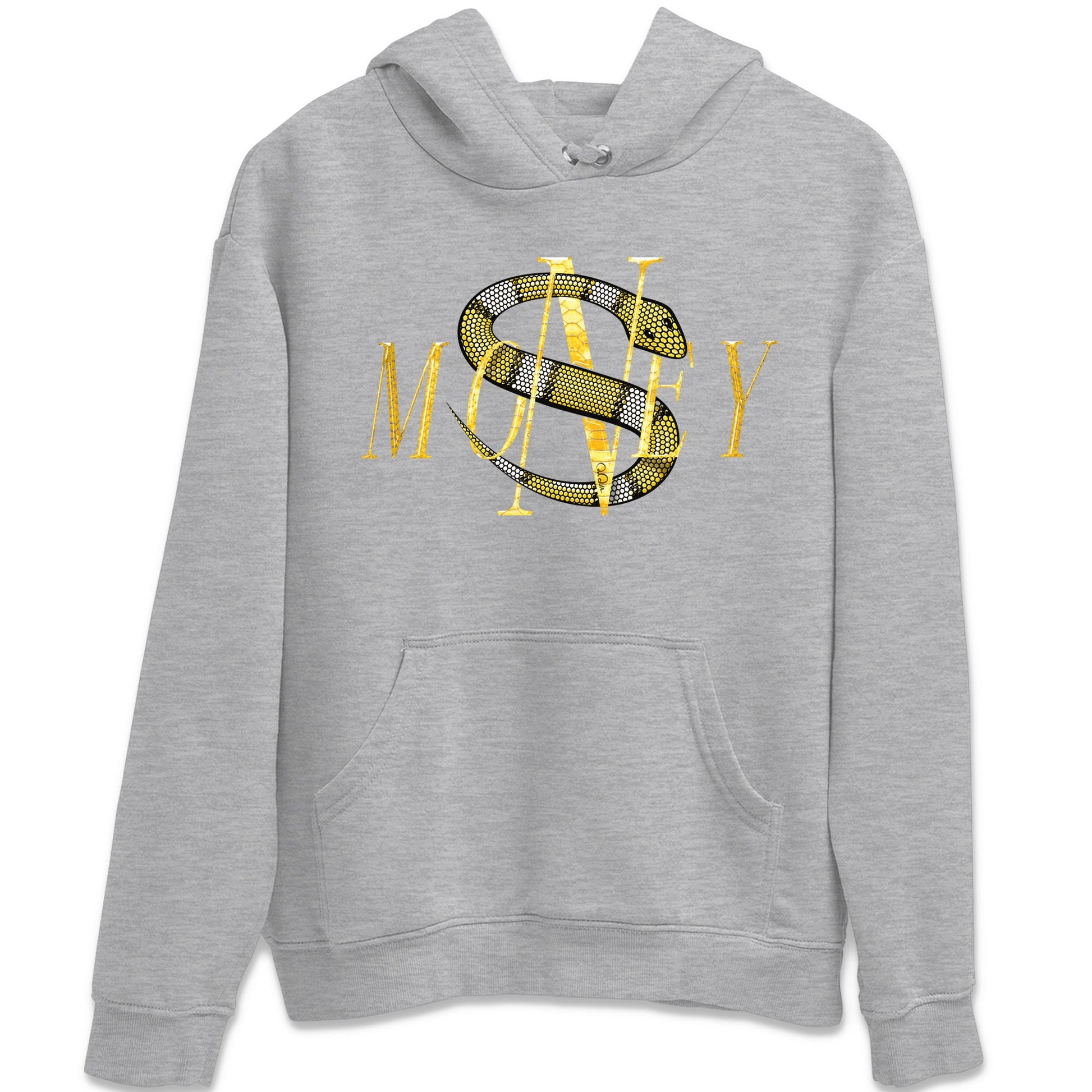 Air Jordan 11 Yellow Python Sneaker Match Tees Money Snake Sneaker Tees AJ11 Yellow Python Sneaker Release Tees Unisex Shirts Heather Grey 2