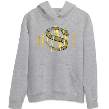 Air Jordan 11 Yellow Python Sneaker Match Tees Money Snake Sneaker Tees AJ11 Yellow Python Sneaker Release Tees Unisex Shirts Heather Grey 2