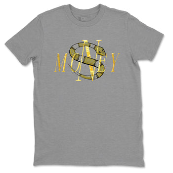 Air Jordan 11 Yellow Python Sneaker Match Tees Money Snake Sneaker Tees AJ11 Yellow Python Sneaker Release Tees Unisex Shirts Heather Grey 2
