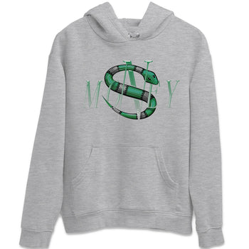 Jordan 4 Pine Green SB Sneaker Match Tees Money Snake Sneaker Tees AJ4 Pine Green SB Sneaker Tees Sneaker Release Shirts Unisex Shirts Heather Grey 2