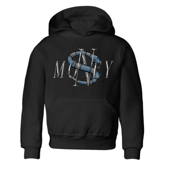 Jordan 5 UNC Jordan Shirts Money Snake Sneaker Tees AJ5 UNC Sneaker Release Tees Kids Shirts Black 2