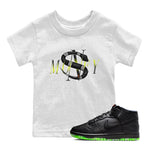 Dunk Mid Premium shirt to match jordans Money Snake sneaker tees Halloween Night NikeDunk Halloween SNRT Sneaker Release Tees Baby Toddler White 1 T-Shirt