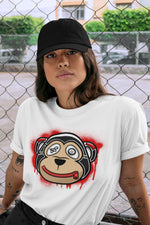 Jordan 12 Playoffs Sneaker Match Tees Monkey Face Sneaker Tees Jordan 12 Playoffs Sneaker Release Tees Unisex Shirts