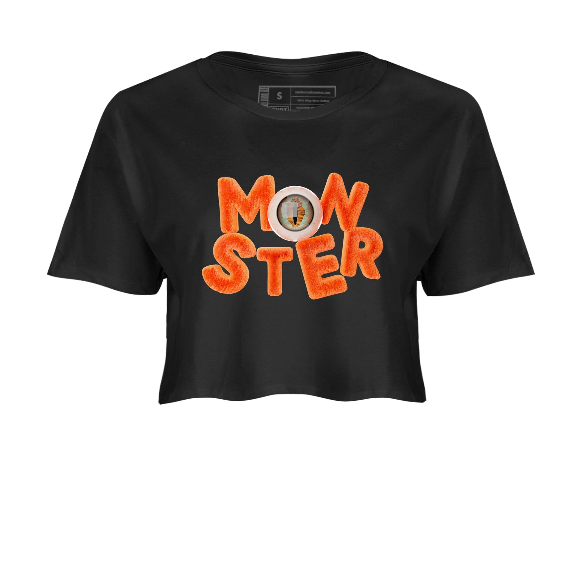Air Jordan 1 Starfish shirt to match jordans Monster sneaker tees AJ1Starfish SNRT Sneaker Release Tees Black 2 Crop T-Shirt Halloween Custumes