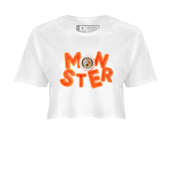 Air Jordan 1 Starfish shirt to match jordans Monster sneaker tees AJ1Starfish SNRT Sneaker Release Tees White 2 Crop T-Shirt Halloween Custumes