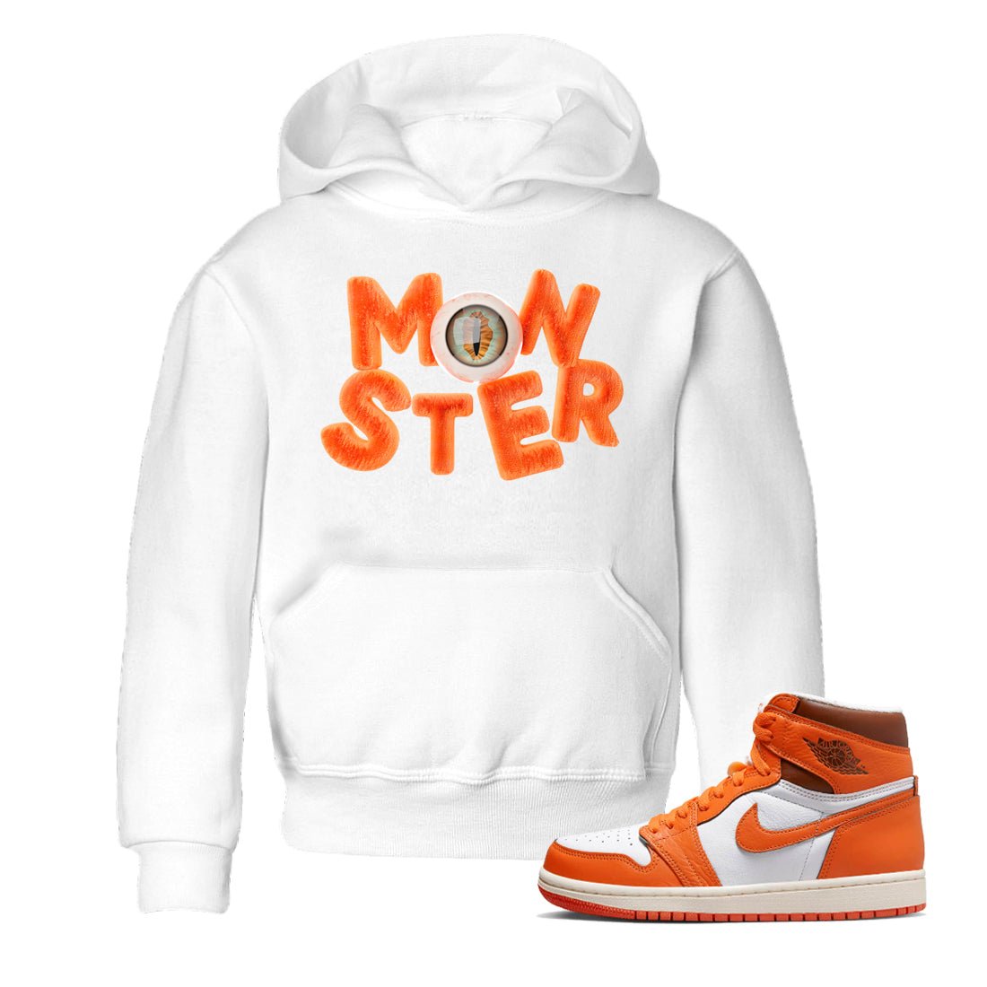 Air Jordan 1 Starfish shirt to match jordans Monster sneaker tees AJ1Starfish SNRT Sneaker Release Tees Baby Toddler White 1 T-Shirt Halloween Custumes