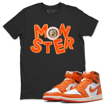 Air Jordan 1 Starfish shirt to match jordans Monster sneaker tees AJ1Starfish SNRT Sneaker Release Tees Unisex Black 1 T-Shirt Halloween Custumes