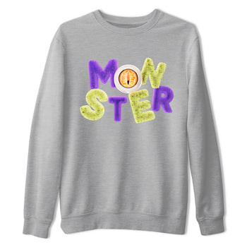 Air Jordan 4 Canyon Purple shirt to match jordans Monster sneaker tees AJ4 Canyon Purple SNRT Sneaker Release Tees Unisex Heather Grey 2 T-Shirt, Halloween tshirt