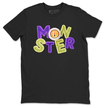 Air Jordan 4 Canyon Purple shirt to match jordans Monster sneaker tees AJ4 Canyon Purple SNRT Sneaker Release Tees Unisex Black 2 T-Shirt, Halloween tshirt