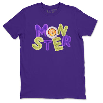 Air Jordan 4 Canyon Purple shirt to match jordans Monster sneaker tees AJ4 Canyon Purple SNRT Sneaker Release Tees Unisex Purple 2 T-Shirt, Halloween tshirt