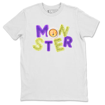 Air Jordan 4 Canyon Purple shirt to match jordans Monster sneaker tees AJ4 Canyon Purple SNRT Sneaker Release Tees Unisex White 2 T-Shirt, Halloween tshirt