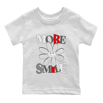 Air Jordan 13 Wolf Grey Sneaker Match Tees More Smile Sneaker Tees Air Jordan 13 Retro Wolf Grey T-Shirt Kids Shirts White 2