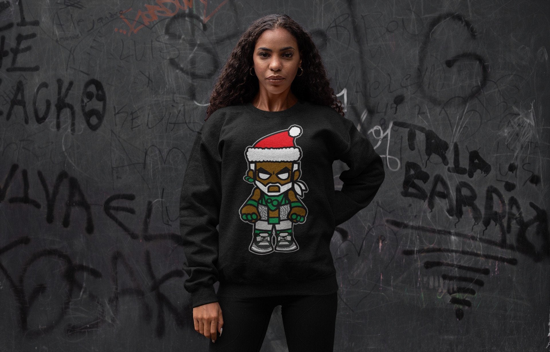 Jordan 3 Pine Green Sneaker Match Tees Mr Santa Sneaker Tees Jordan 3 Pine Green Sneaker Release Tees Unisex Shirts