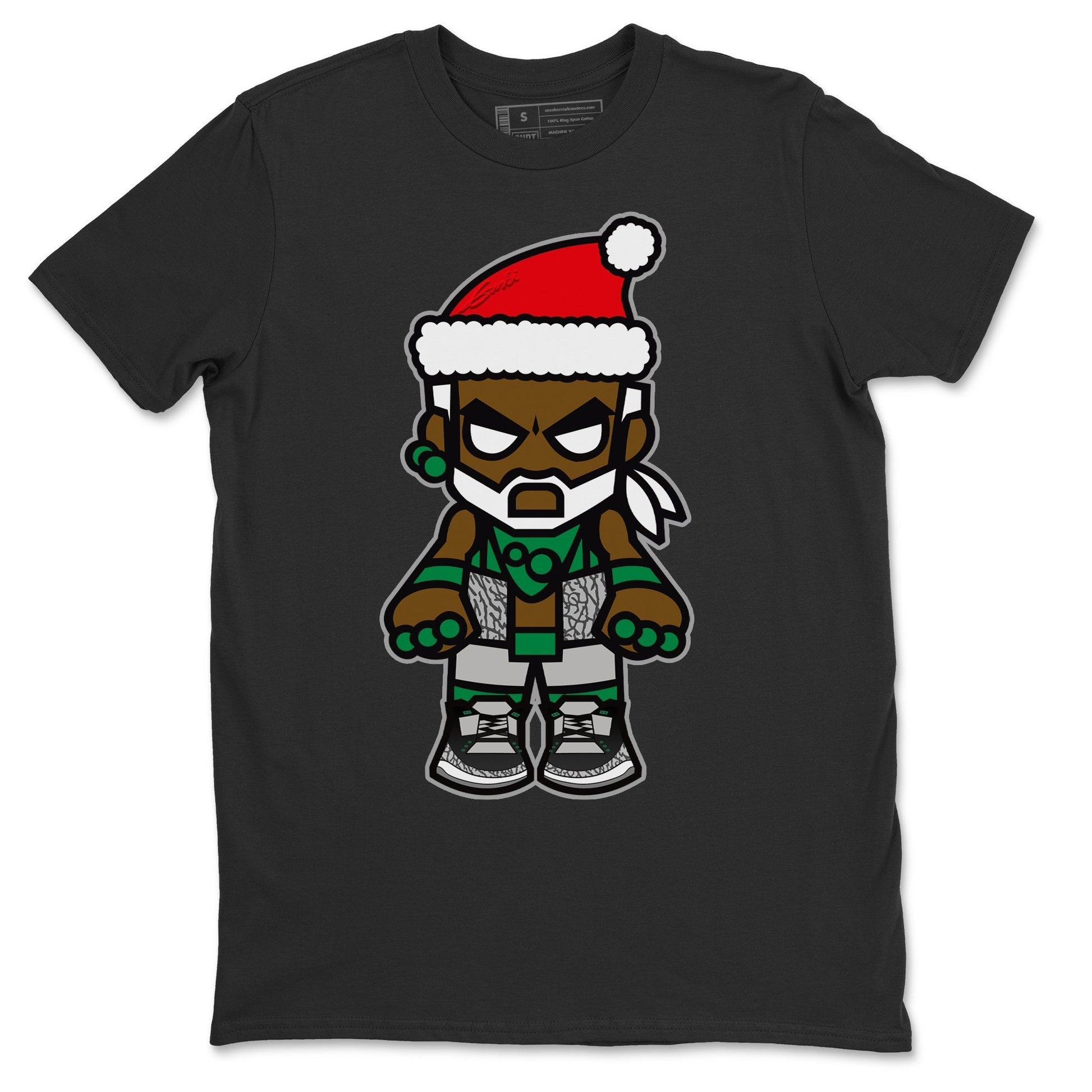 Jordan 3 Pine Green Sneaker Match Tees Mr Santa Sneaker Tees Jordan 3 Pine Green Sneaker Release Tees Unisex Shirts