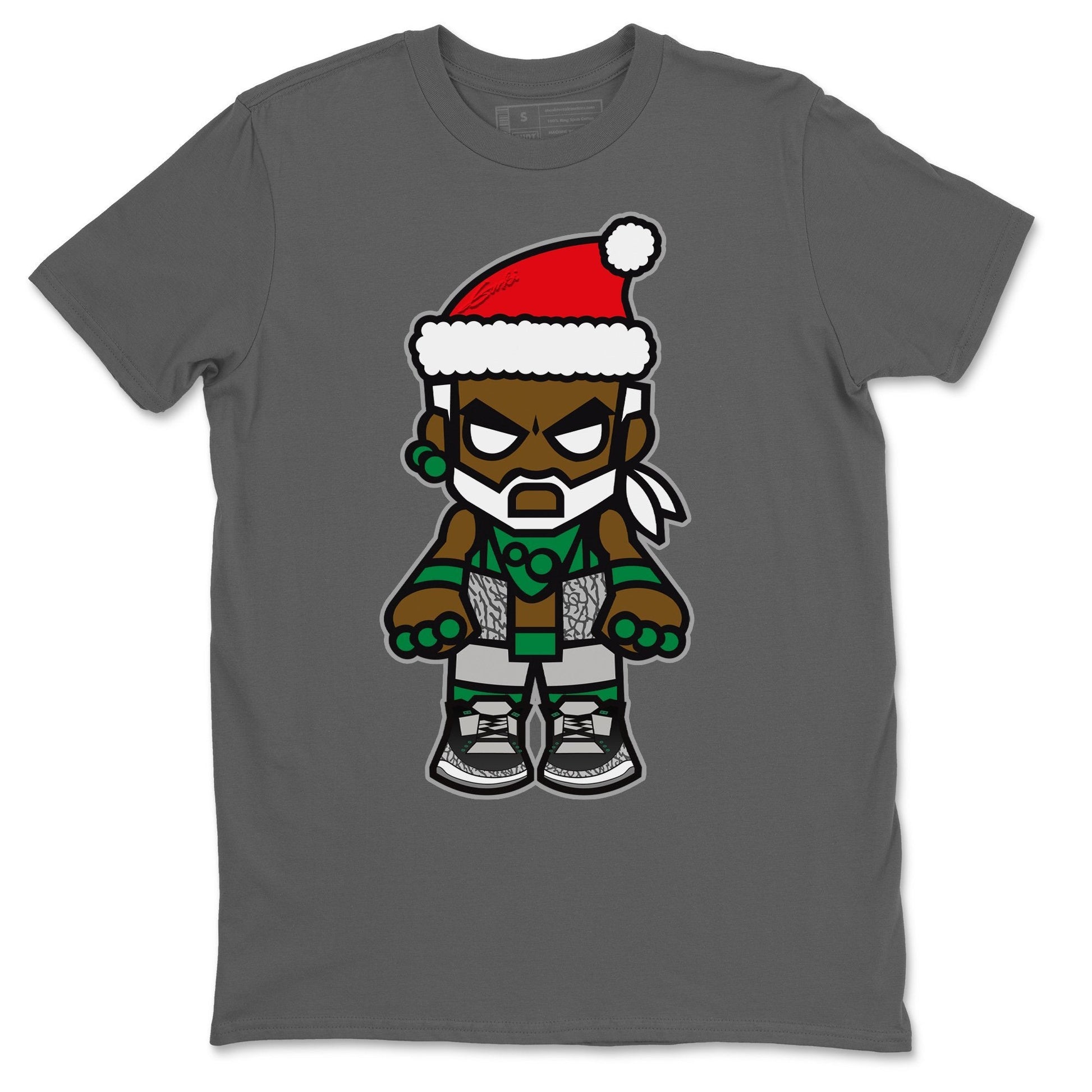 Jordan 3 Pine Green Sneaker Match Tees Mr Santa Sneaker Tees Jordan 3 Pine Green Sneaker Release Tees Unisex Shirts
