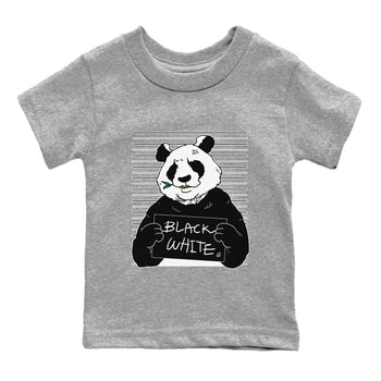 Jordan 1 Black White Sneaker Match Tees Mugshot Sneaker Tees Jordan 1 Black White Sneaker Release Tees Kids Shirts
