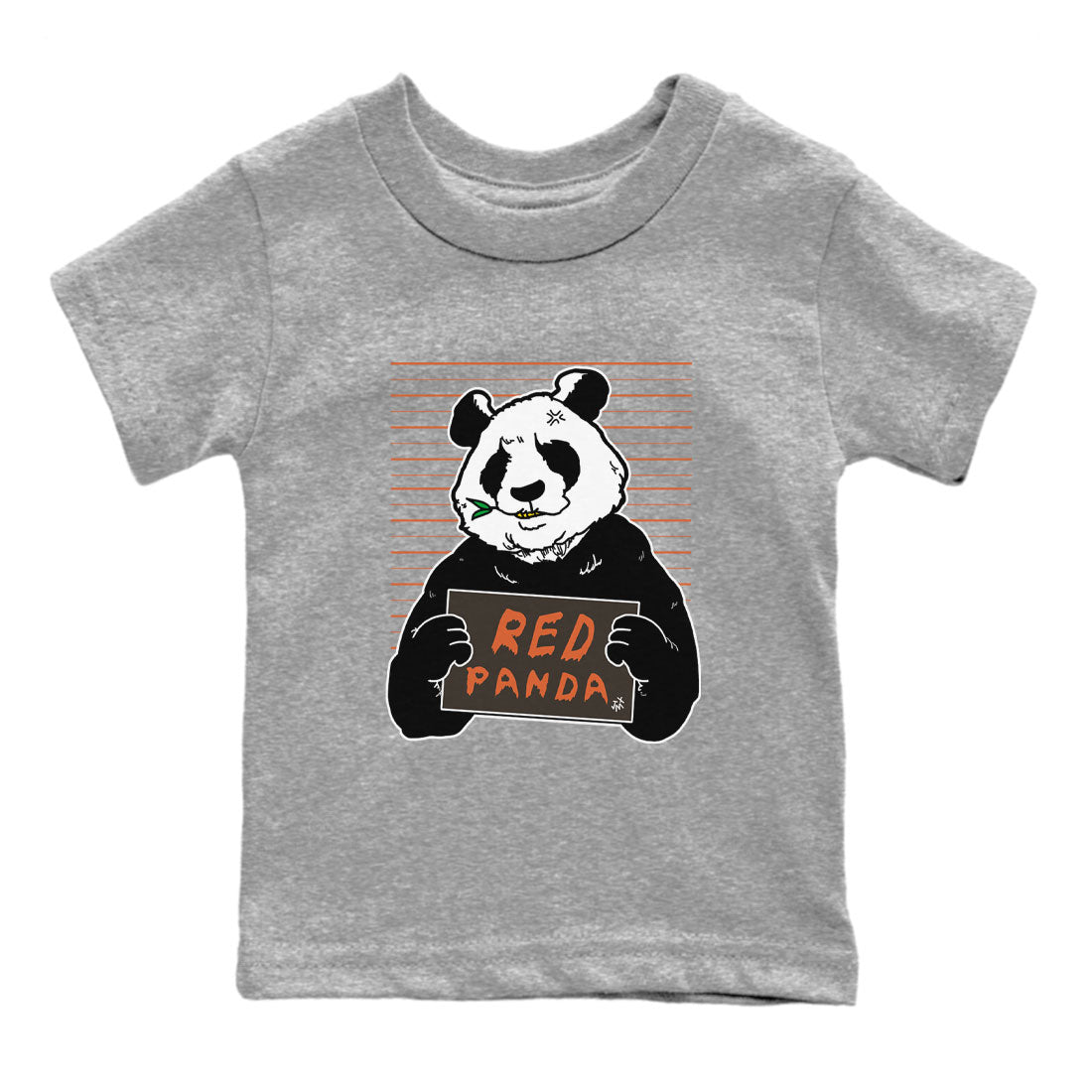 Nike Dunk Low Red Panda shirt to match jordans Mugshot sneaker tees Dunk Red Panda SNRT Sneaker Release Tees Baby Toddler Heather Grey 2 T-Shirt