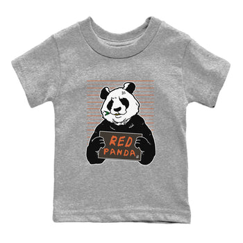 Nike Dunk Low Red Panda shirt to match jordans Mugshot sneaker tees Dunk Red Panda SNRT Sneaker Release Tees Baby Toddler Heather Grey 2 T-Shirt