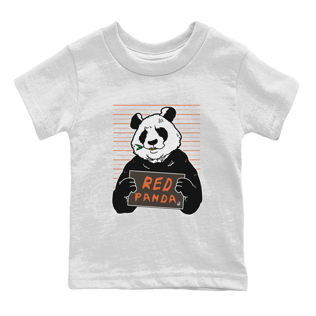 Nike Dunk Low Red Panda shirt to match jordans Mugshot sneaker tees Dunk Red Panda SNRT Sneaker Release Tees Baby Toddler White 2 T-Shirt