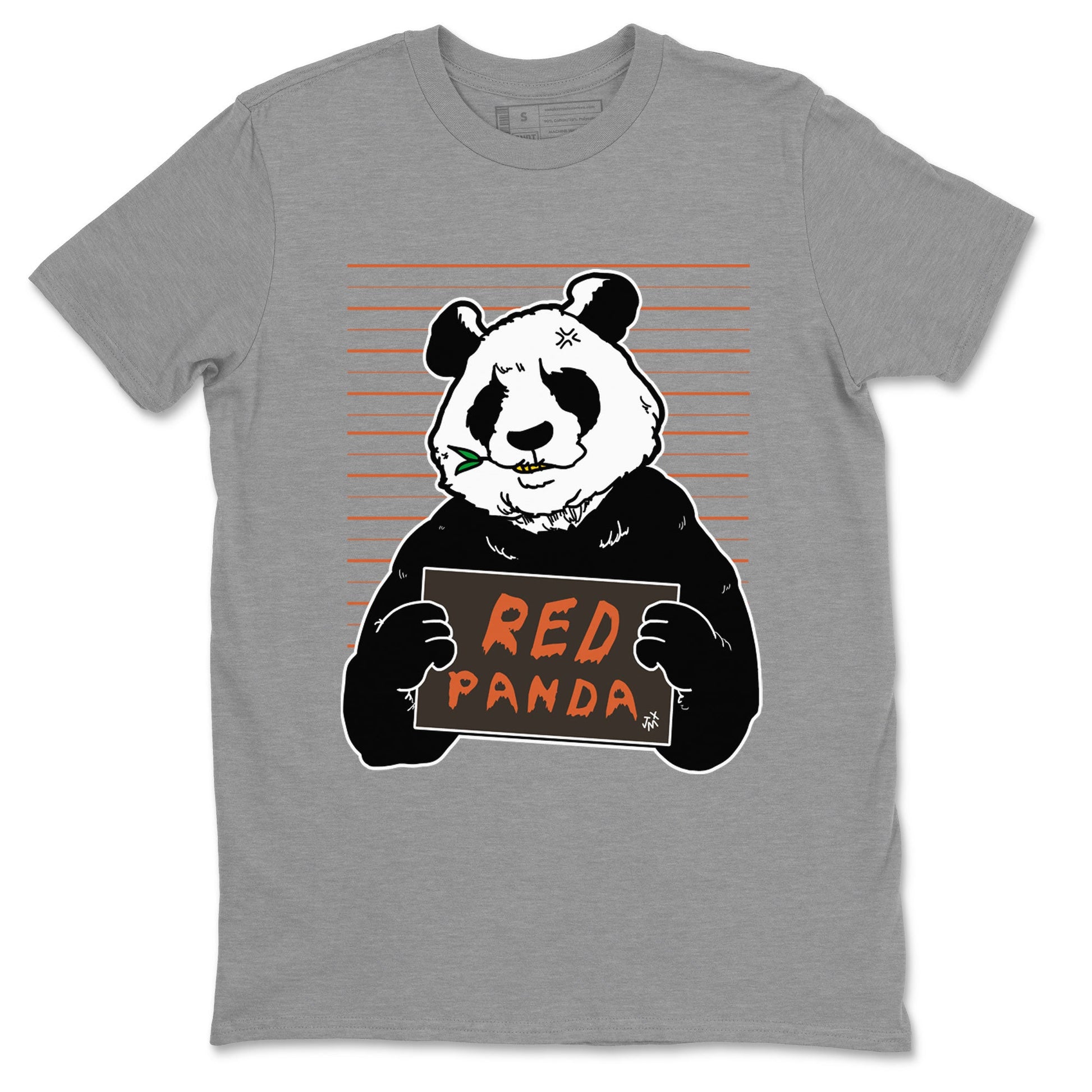 Nike Dunk Low Red Panda shirt to match jordans Mugshot sneaker tees Dunk Red Panda SNRT Sneaker Release Tees Unisex Heather Grey 2 T-Shirt