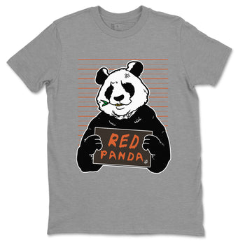 Nike Dunk Low Red Panda shirt to match jordans Mugshot sneaker tees Dunk Red Panda SNRT Sneaker Release Tees Unisex Heather Grey 2 T-Shirt