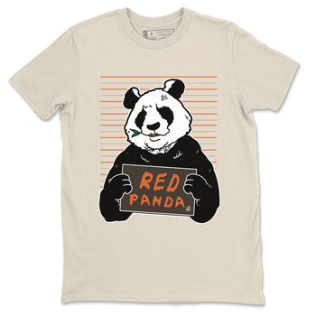 Nike Dunk Low Red Panda shirt to match jordans Mugshot sneaker tees Dunk Red Panda SNRT Sneaker Release Tees Unisex Natural 2 T-Shirt