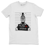 Yeezy 350 Zebra Sneaker Match Tees Mugshot Sneaker Tees Yeezy 350 Zebra Sneaker Release Tees Unisex Shirts