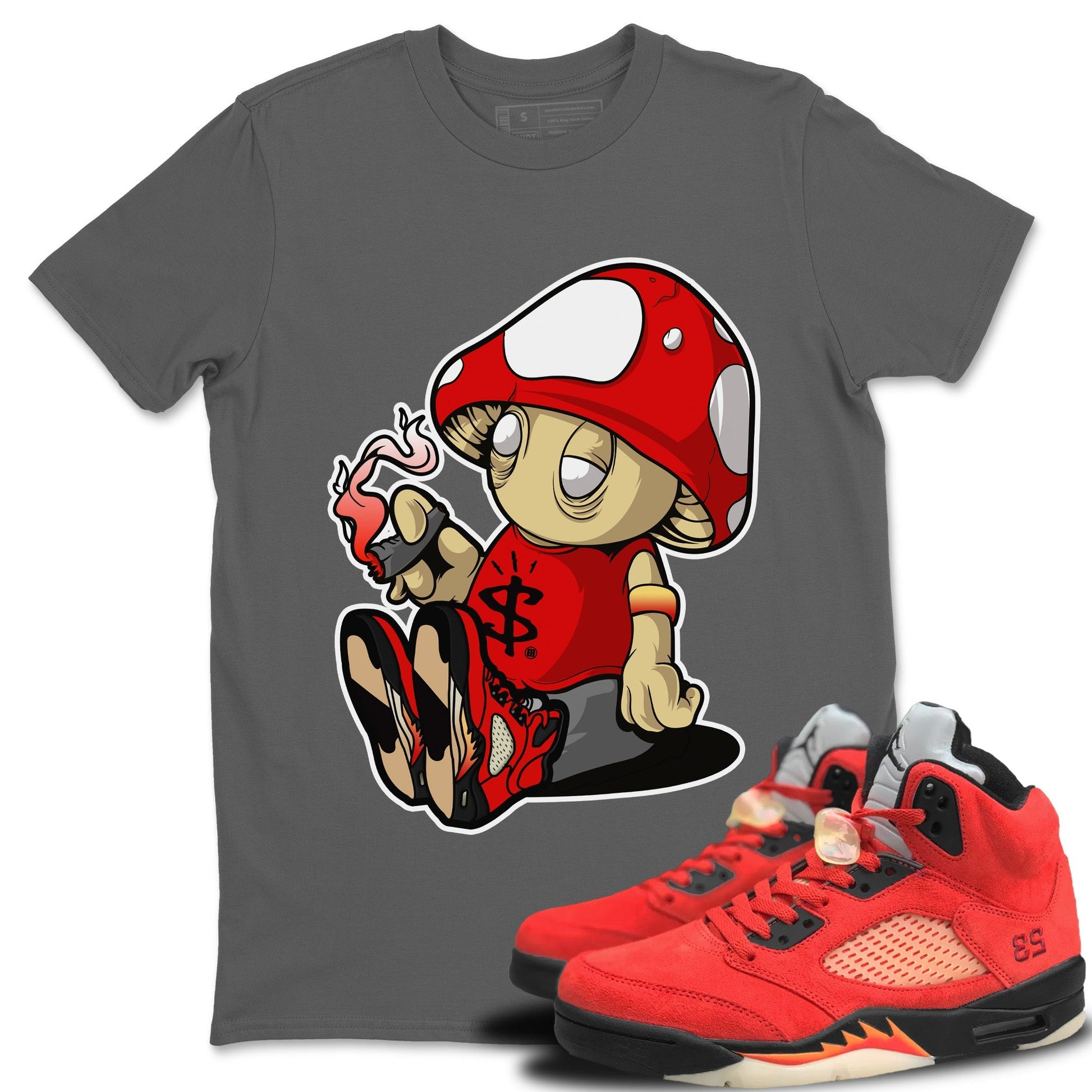 Jordan 5 Mars For Her Sneaker Match Tees Mushrooms Sneaker Tees Jordan 5 Mars For Her Sneaker Release Tees Unisex Shirts