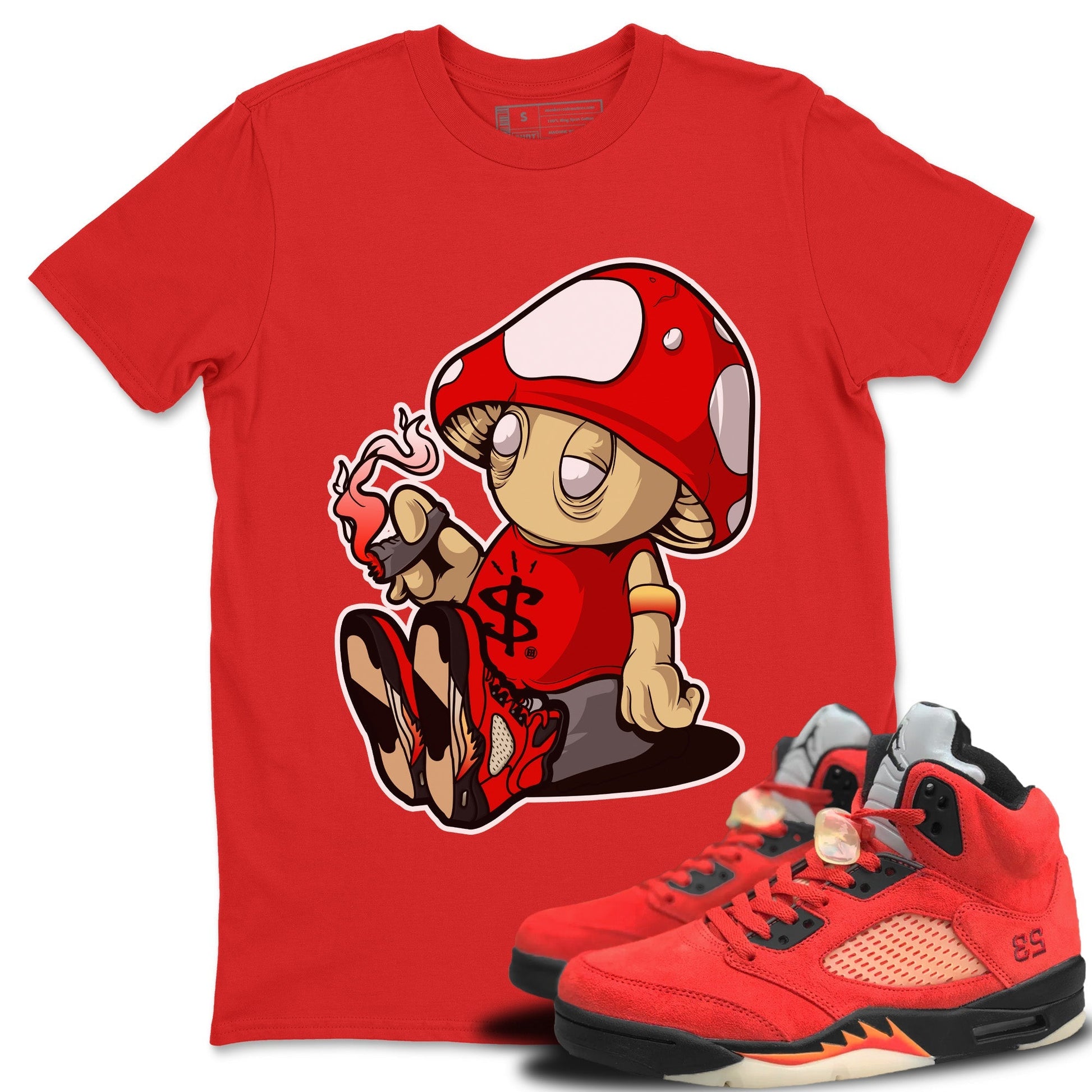 Jordan 5 Mars For Her Sneaker Match Tees Mushrooms Sneaker Tees Jordan 5 Mars For Her Sneaker Release Tees Unisex Shirts